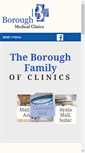 Mobile Screenshot of boroughmedical.org